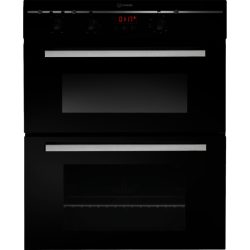 Indesit FIMU23BKS Built Under Double Oven Black